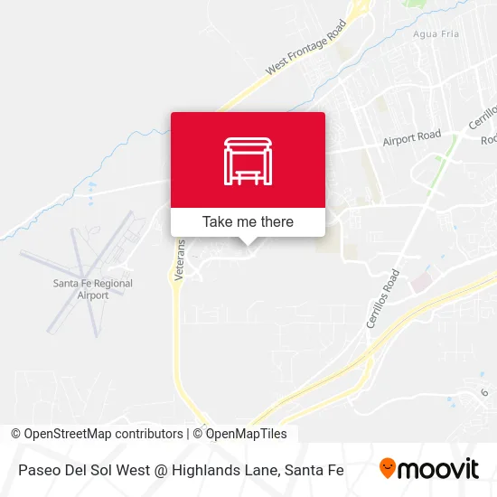 Paseo Del Sol West @ Highlands Lane map