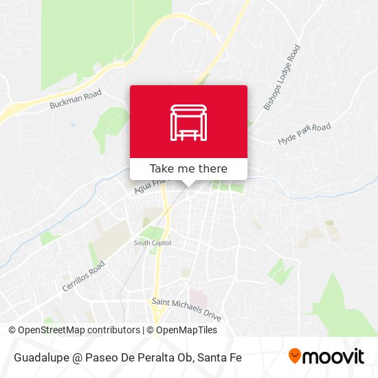 Guadalupe @ Paseo De Peralta Ob map