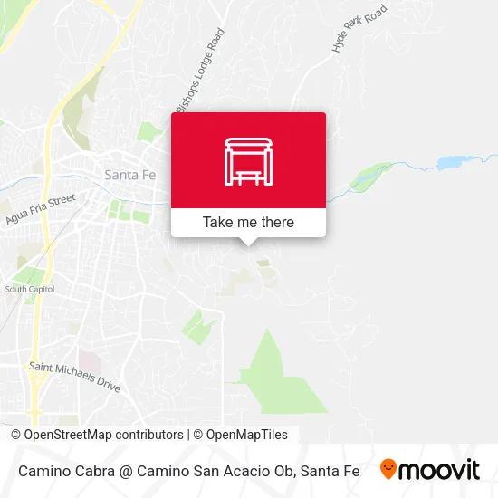 Mapa de Camino Cabra @ Camino San Acacio Ob