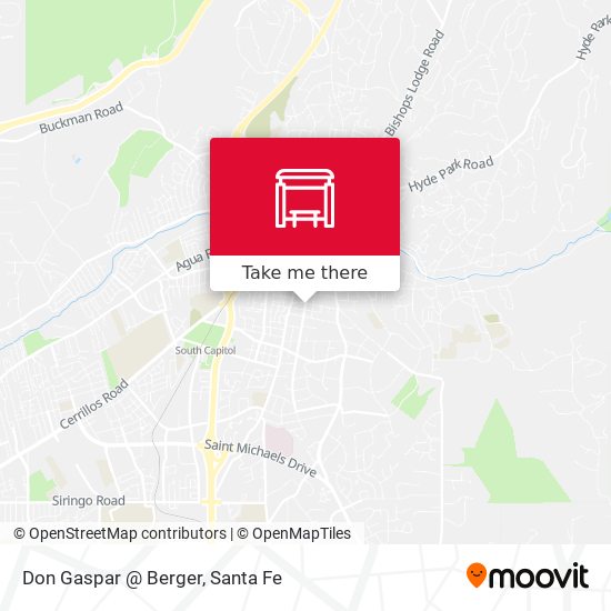 Don Gaspar @ Berger map