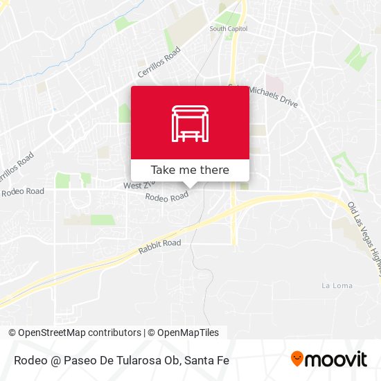 Rodeo @ Paseo De Tularosa Ob map