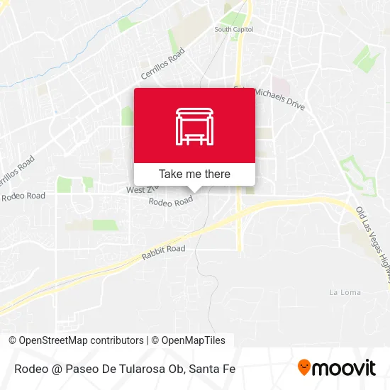 Mapa de Rodeo @ Paseo De Tularosa Ob