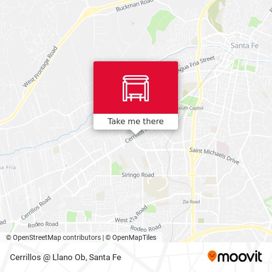Mapa de Cerrillos @ Llano Ob