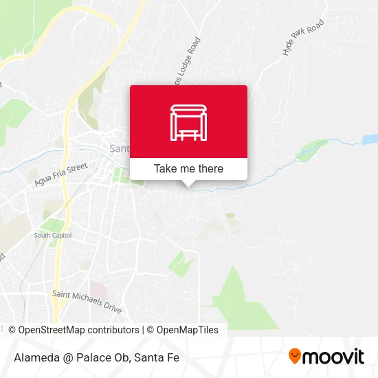 Mapa de Alameda @ Palace Ob