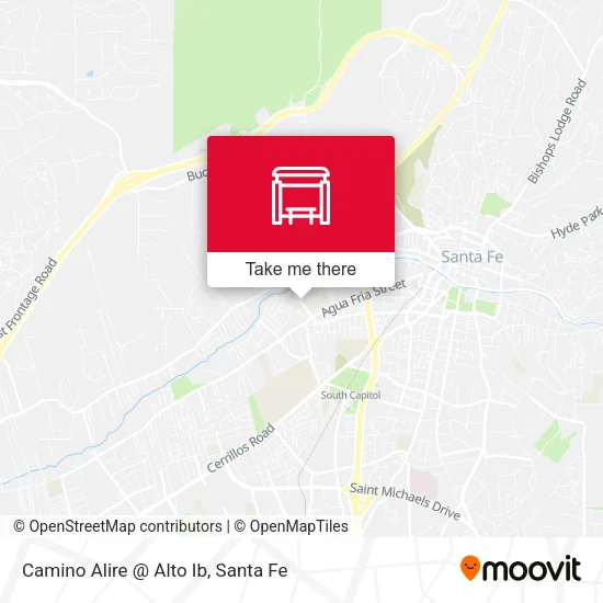 Camino Alire @ Alto Ib map
