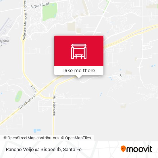 Rancho Veijo @ Bisbee Ib map
