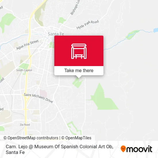 Cam. Lejo @ Museum Of Spanish Colonial Art Ob map