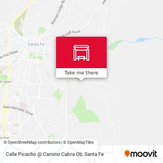 Calle Picacho @ Camino Cabra Ob map