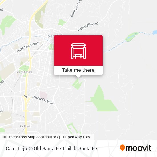 Cam. Lejo @ Old Santa Fe Trail Ib map