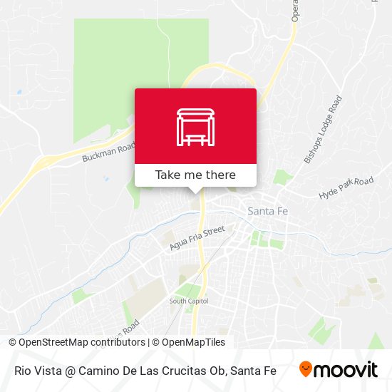 Rio Vista @ Camino De Las Crucitas Ob map