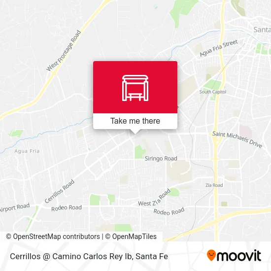 Mapa de Cerrillos @ Camino Carlos Rey Ib