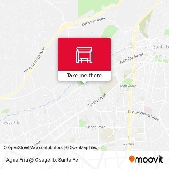 Mapa de Agua Fria @ Osage Ib