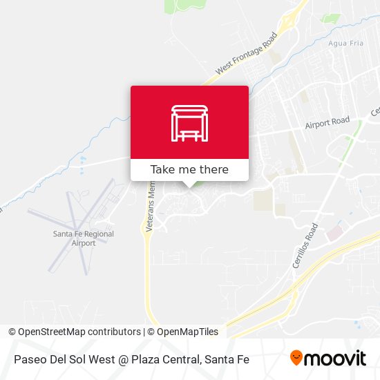 Paseo Del Sol West @ Plaza Central map