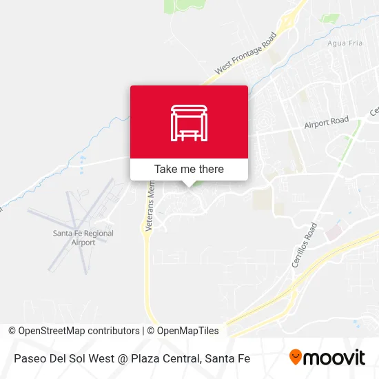 Paseo Del Sol West @ Plaza Central map