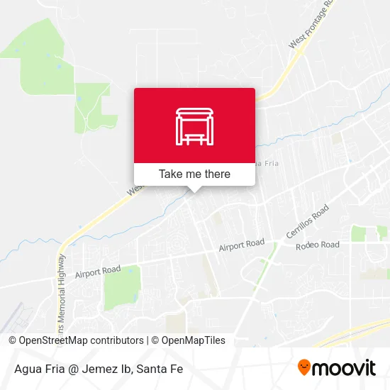 Mapa de Agua Fria @ Jemez Ib
