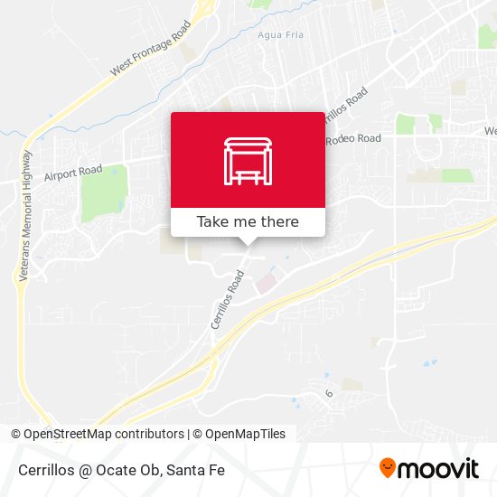 Mapa de Cerrillos @ Ocate Ob