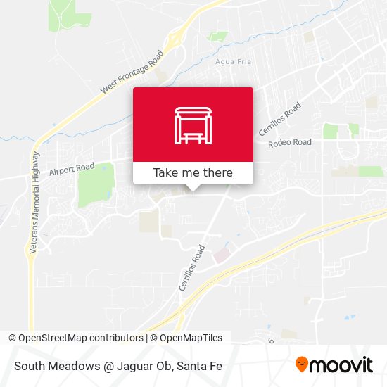 South Meadows @ Jaguar Ob map