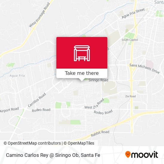 Camino Carlos Rey @ Siringo Ob map