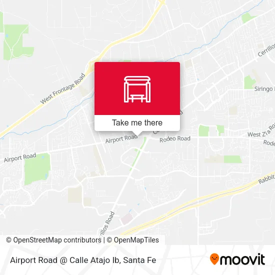 Mapa de Airport Road @ Calle Atajo Ib