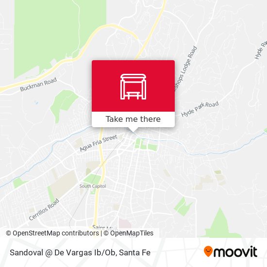 Sandoval @ De Vargas Ib/Ob map