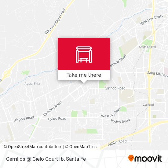 Cerrillos @ Cielo Court Ib map