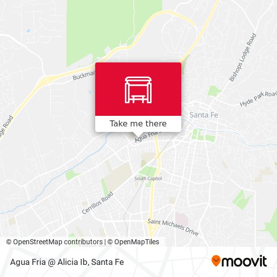 Agua Fria @ Alicia Ib map