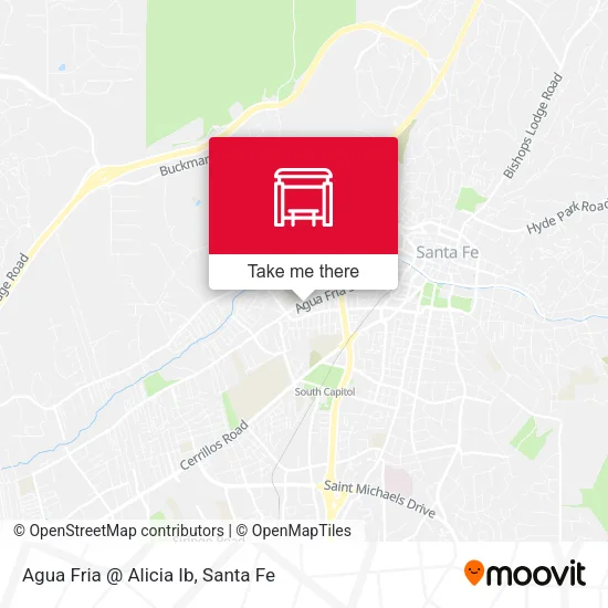 Agua Fria @ Alicia Ib map