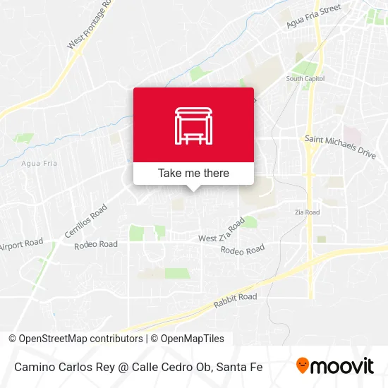 Mapa de Camino Carlos Rey @ Calle Cedro Ob