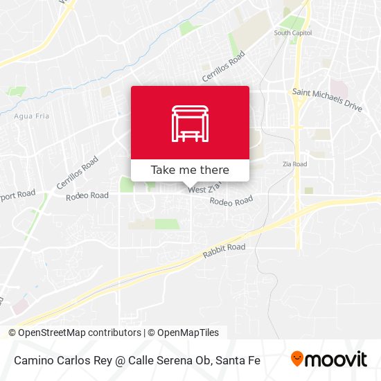 Mapa de Camino Carlos Rey @ Calle Serena Ob