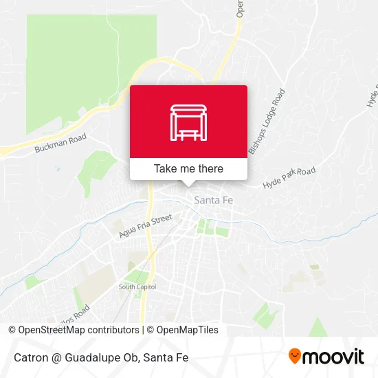 Catron @ Guadalupe Ob map