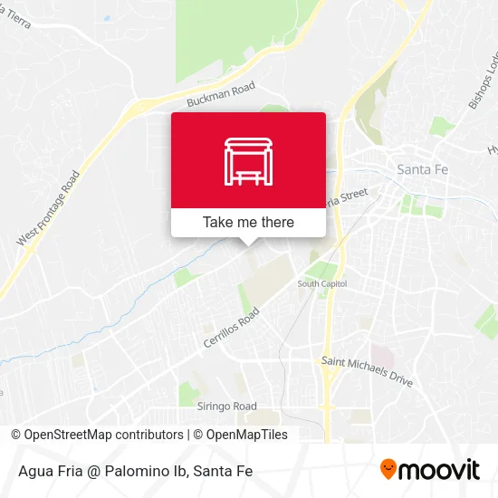 Mapa de Agua Fria @ Palomino Ib