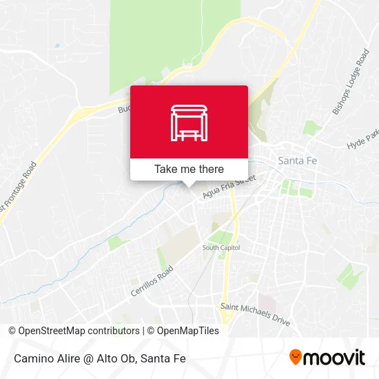 Mapa de Camino Alire @ Alto Ob