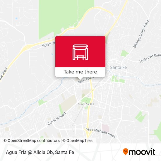 Agua Fria @ Alicia Ob map