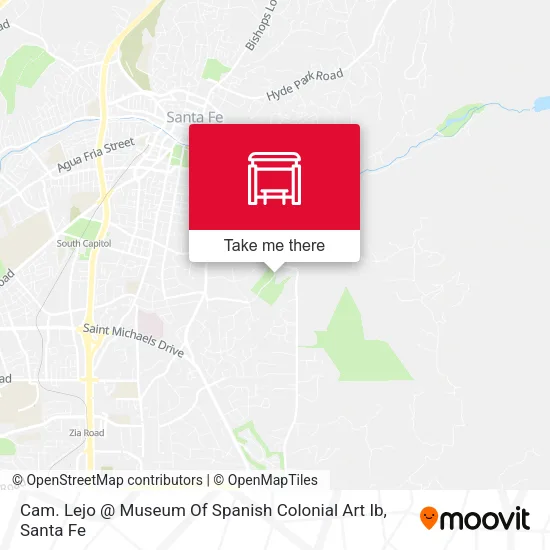 Cam. Lejo @ Museum Of Spanish Colonial Art Ib map