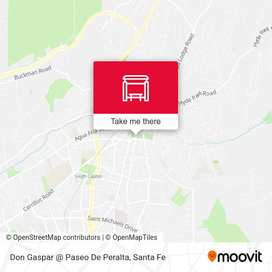 Mapa de Don Gaspar @ Paseo De Peralta