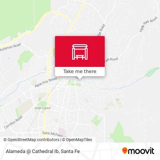 Alameda @ Cathedral Ib map