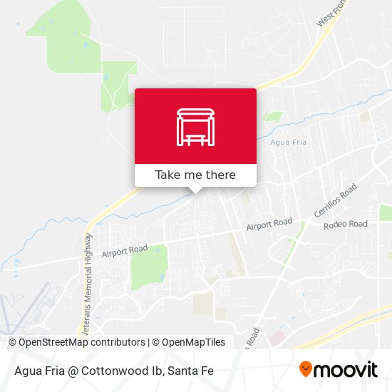 Agua Fria @ Cottonwood Ib map
