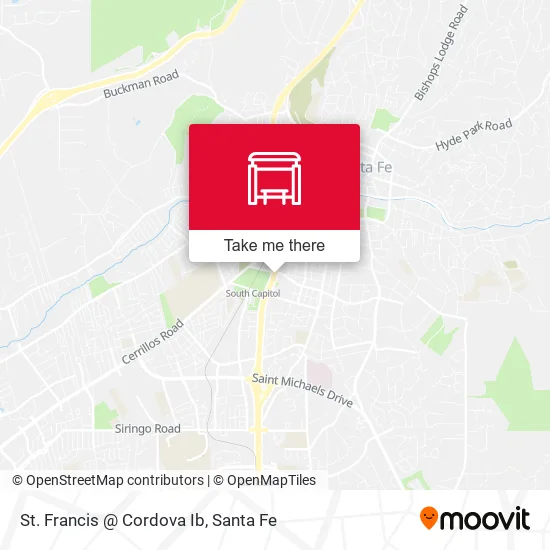 St. Francis @ Cordova Ib map