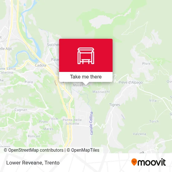Lower Reveane map