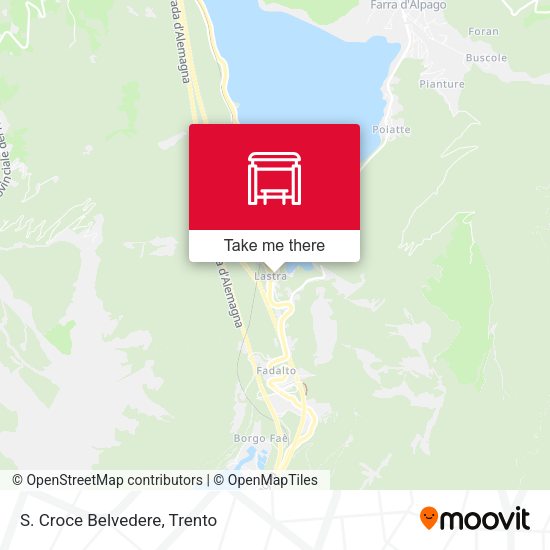 S. Croce Belvedere map