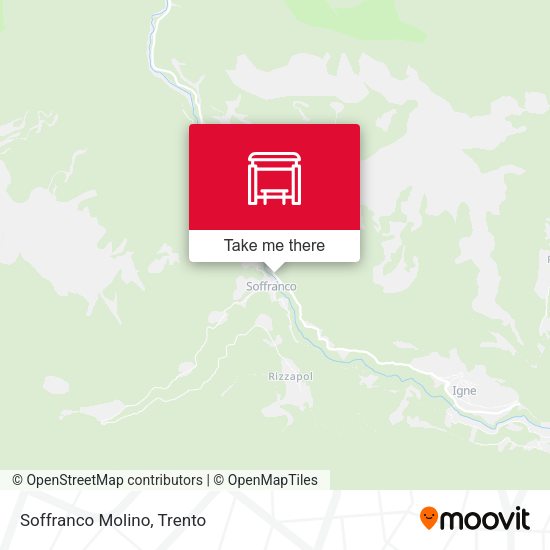 Soffranco Molino map