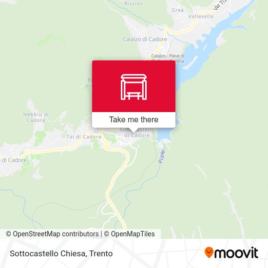 Sottocastello Chiesa map