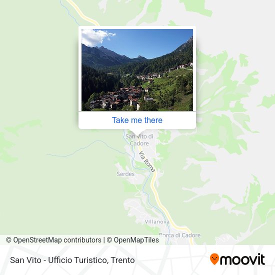 San Vito - Ufficio Turistico map