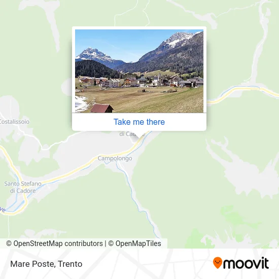 Mare Post Office map