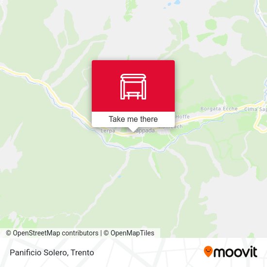 Panificio Solero map