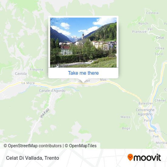 Celat Di Vallada map