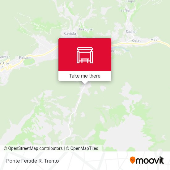 Ponte Ferade R map