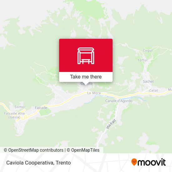 Caviola Cooperativa map