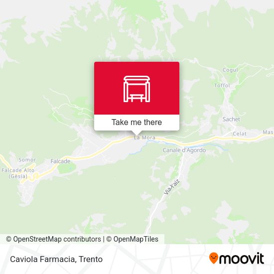 Caviola Farmacia map