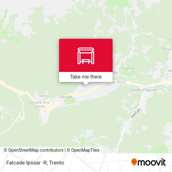 Falcade Ipssar -R map